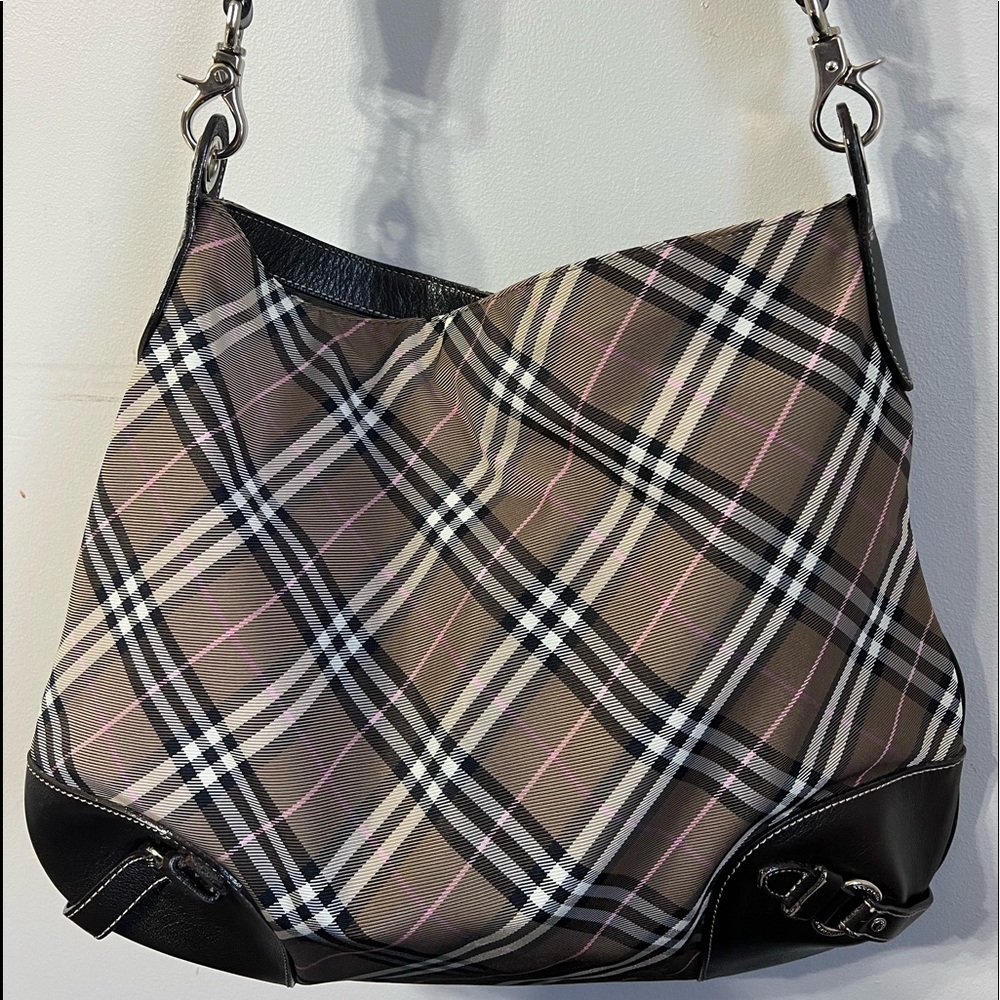 PRELOVED AUTHENTIC BURBERRY LARGE BLUE LABEL CROSSBODY SLING BAG